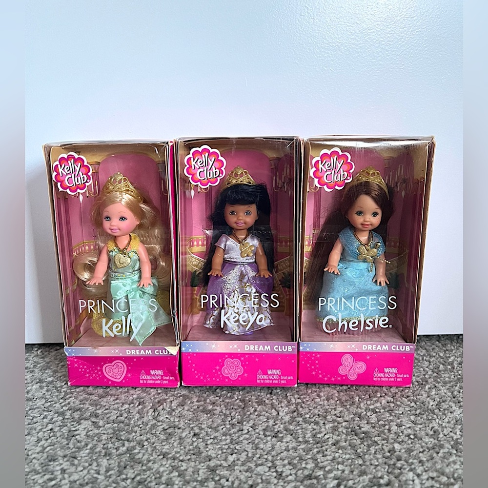 Kelly Clubs Princess dolls set of 3 - Kelly, Keeya & Chelsie